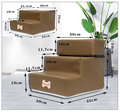 Escaleras para Perros - Rampa Acolchada Personalizable para Sofá y Cama - Image 66