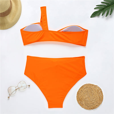 Traje de Baño Bikini Colores Fluorescentes Europeo Americano - Image 10