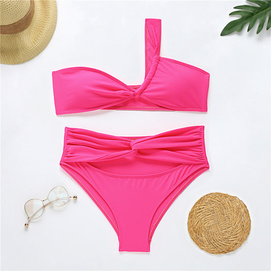 Traje de Baño Bikini Colores Fluorescentes Europeo Americano - Image 2