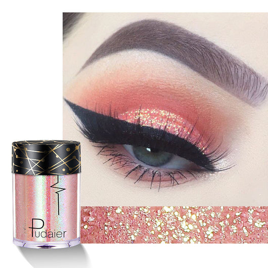 Sombra de Ojos Brillo Sirena - Destellos Holográficos y Lentejuelas Multicolor - Image 6