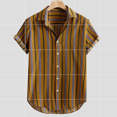 Camisa Casual Ligera de Manga Corta para Hombre - Image 7