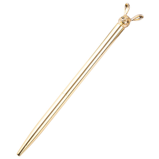 Bolígrafo Metálico Giratorio Diseño Conejito Coreano - Pluma Premium Personalizable - Image 3