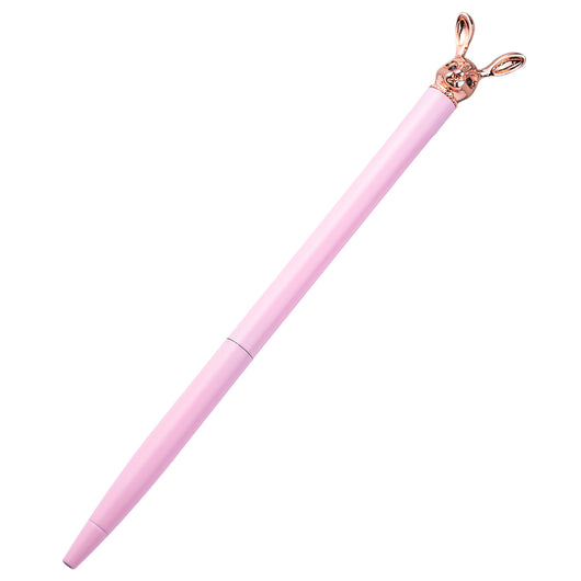 Bolígrafo Metálico Giratorio Diseño Conejito Coreano - Pluma Premium Personalizable - Image 5