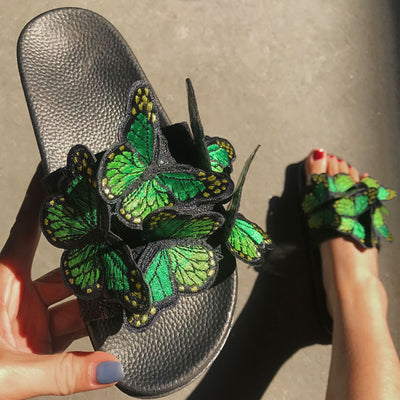 Sandalias Planas con Bordado de Moño - Calzado Cómodo para Mujer - Image 8
