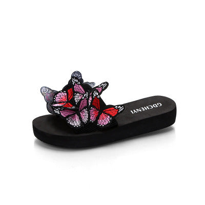 Sandalias Planas con Bordado de Moño - Calzado Cómodo para Mujer - Image 4