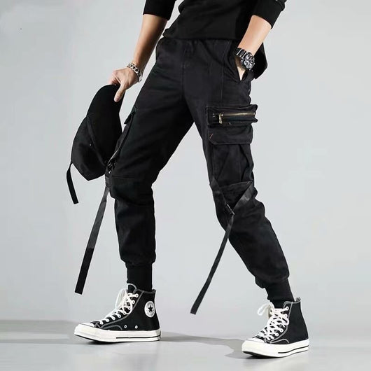 Pantalones Tácticos Paracaidista con Múltiples Bolsillos y Cintura Ajustable - Image 3
