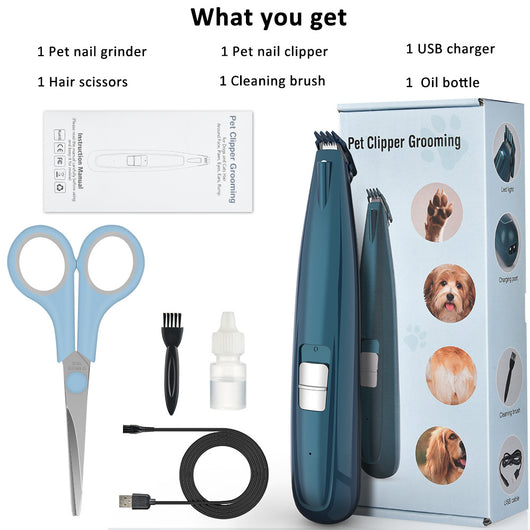 Cortadora Eléctrica Recargable para Perros y Gatos - Image 10