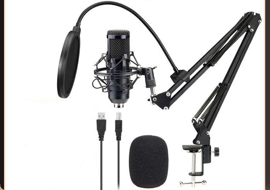 Micrófono Condensador USB BM-800 de Alta Resolución 192KHz 24Bit