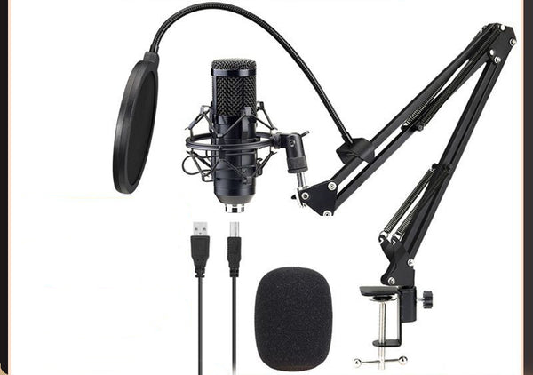 Micrófono Condensador USB BM-800 de Alta Resolución 192KHz 24Bit