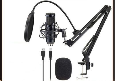 Micrófono Condensador USB BM-800 de Alta Resolución 192KHz 24Bit