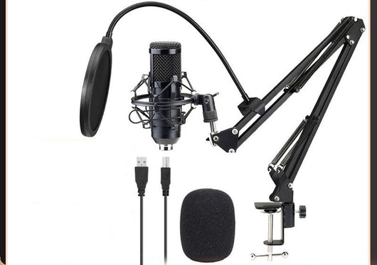 Micrófono Condensador USB BM-800 de Alta Resolución 192KHz 24Bit