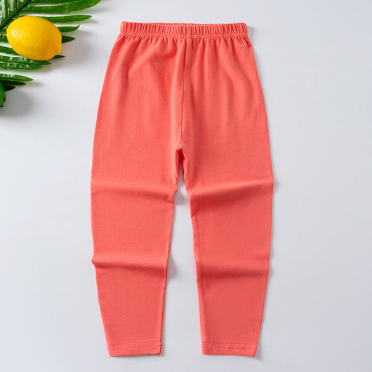 Pantalones Largos Infantiles de Algodón Puro - Comodidad Clásica - Image 4
