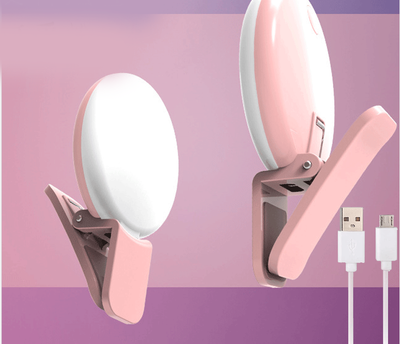 Luz de Relleno LED Circular para Selfies y Transmisiones en Vivo - Image 4