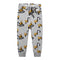 Pantalones Infantiles Estilo Occidental con Estampado de Excavadora - Algodón Primavera Otoño