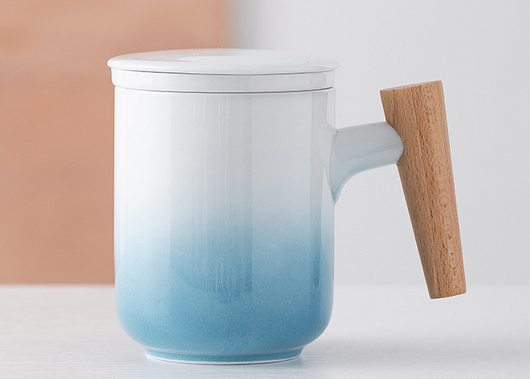 Taza de Cerámica para Oficina con Filtro y Tapa Integrada - Image 14