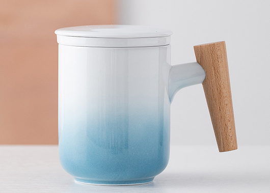 Taza de Cerámica para Oficina con Filtro y Tapa Integrada - Image 6