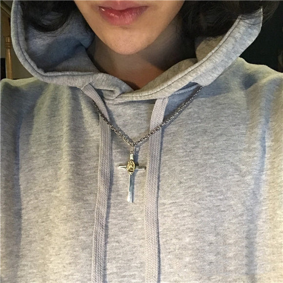 Dije Medalla Madonna con Hierba Sagrada Estilo Hindú