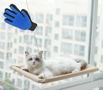Cama Colgante con Ventosas para Gatos - Hamaca de Verano para Descanso - Image 10