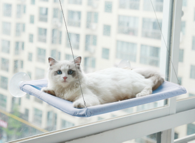 Cama Colgante con Ventosas para Gatos - Hamaca de Verano para Descanso - Image 13