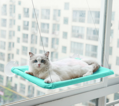 Cama Colgante con Ventosas para Gatos - Hamaca de Verano para Descanso - Image 17