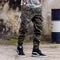 Pantalones Cargo Camuflaje con Múltiples Bolsillos