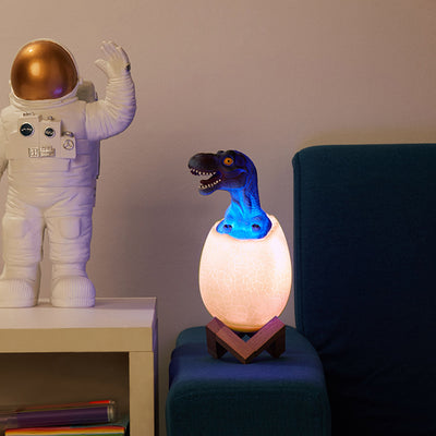Lámpara Infantil LED Táctil Huevo de Dinosaurio - 16 Colores con Control Remoto - Image 12