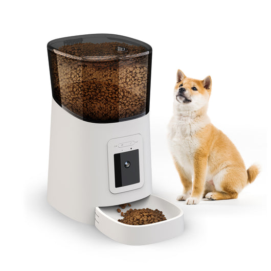 Comedero Automático para Mascotas con Cámara Integrada