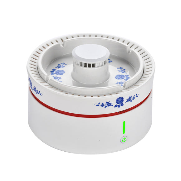 Purificador de Aire Portátil con Bandeja para Cigarrillos e Iones Negativos