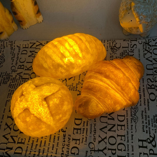 Lámpara LED Nocturna Croissant - Luz Decorativa Suave para Habitación