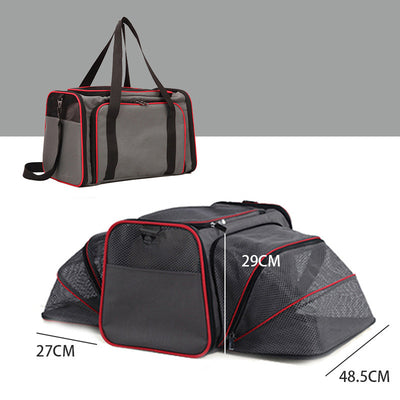 Mochila Transportadora para Gatos - Bolsa Portátil Respirable con Aislamiento Térmico - Image 7