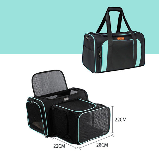Mochila Transportadora para Gatos - Bolsa Portátil Respirable con Aislamiento Térmico - Image 11