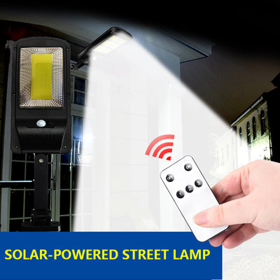 Lámpara Solar de Pared con Sensor de Movimiento y Control Remoto - Image 9