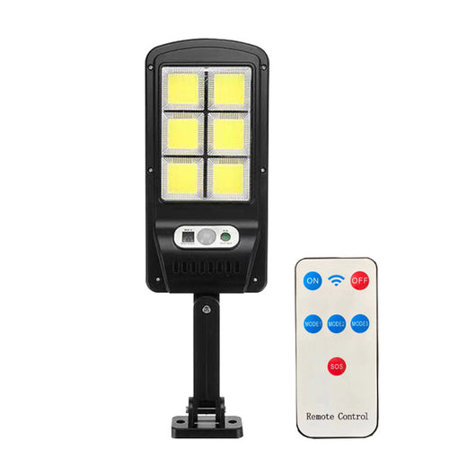 Lámpara Solar de Pared con Sensor de Movimiento y Control Remoto