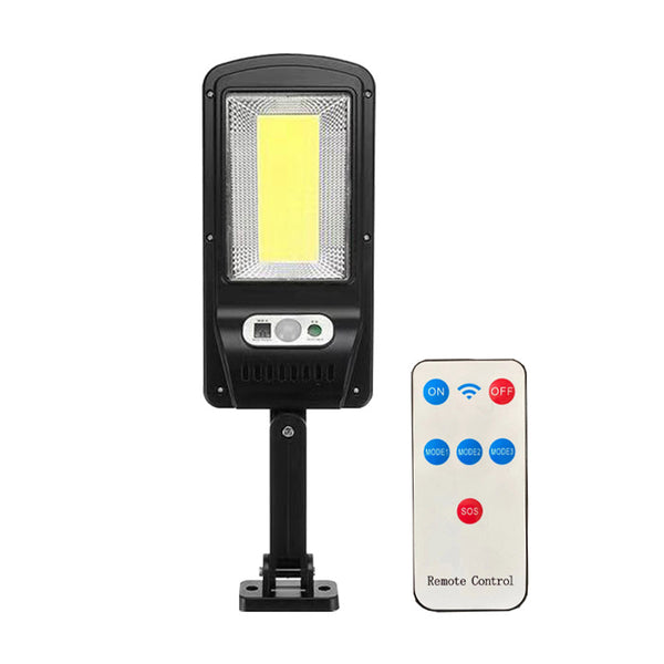 Lámpara Solar de Pared con Sensor de Movimiento y Control Remoto