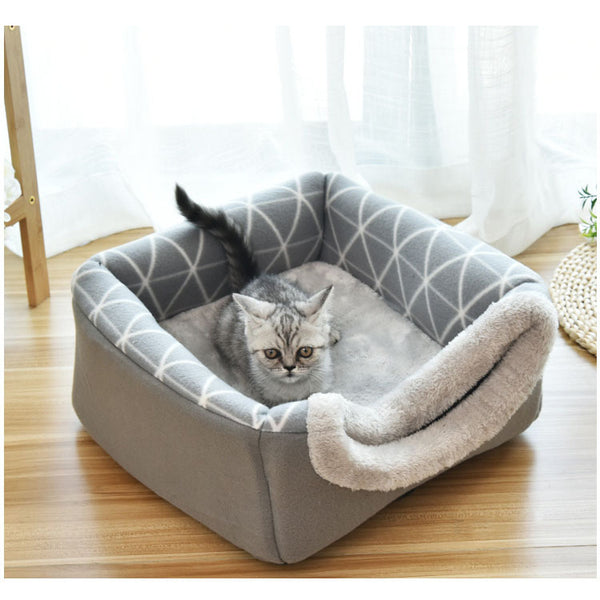 Casa Cápsula Espacial para Gatos con Arenero Integrado