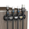 Organizador Magnético de Cables con Almacenamiento para Escritorio