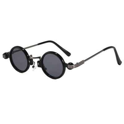 Gafas de Sol Steampunk Redondas Retro - Estilo Europeo Tendencia 2024 - Image 3
