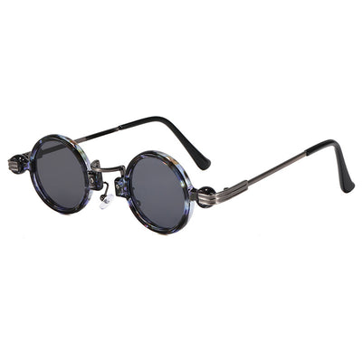 Gafas de Sol Steampunk Redondas Retro - Estilo Europeo Tendencia 2024 - Image 7