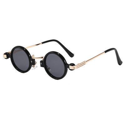 Gafas de Sol Steampunk Redondas Retro - Estilo Europeo Tendencia 2024 - Image 5