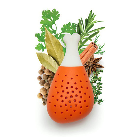 Filtro de Silicona para Condimentos y Especias de Pollo - Bolsa Reutilizable para Sopas y Guisos - Image 3