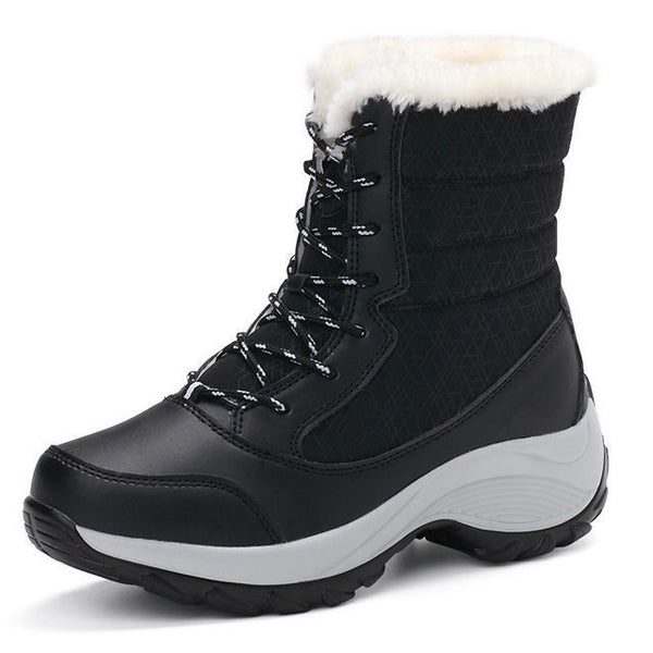 Botas de Esquí Impermeables con Forro Térmico y Suela Reforzada