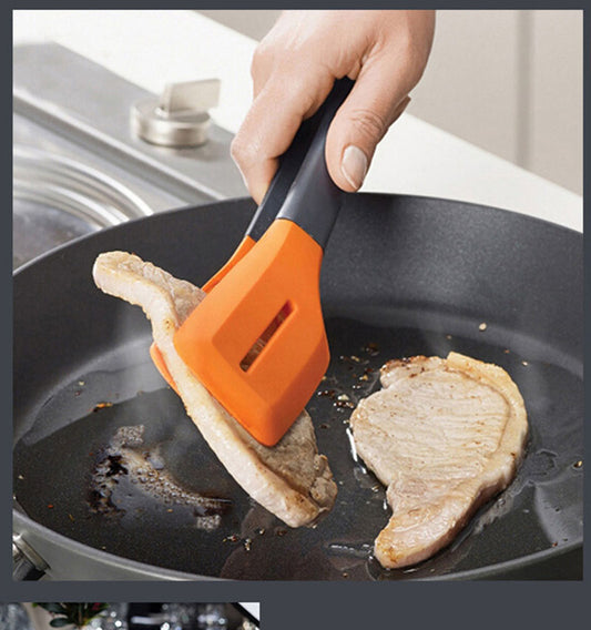 Pinzas de Silicona para Parrilla Antiadherentes - Utensilios de Cocina Multiusos