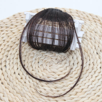Flequillo Postizo Realista - Extensión de Cabello Natural Air Bangs - Image 9
