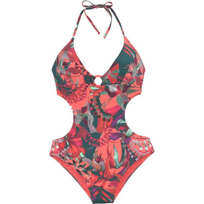 Traje de Baño Estampado para Mujer de Una Pieza - Image 11