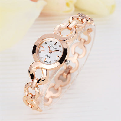 Reloj Ejecutivo Dorado de Lujo - Cuarzo Clásico Profesional - Image 3