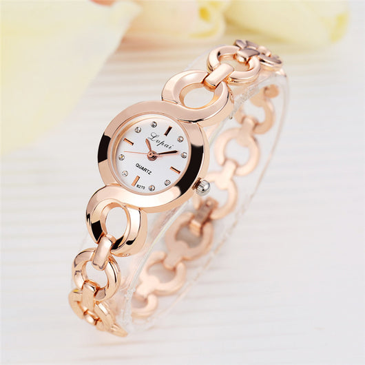 Reloj Ejecutivo Dorado de Lujo - Cuarzo Clásico Profesional - Image 3