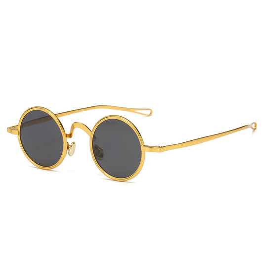 Gafas de Sol Polarizadas Redondas Retro Punk - Estilo Crown Prince - Image 19