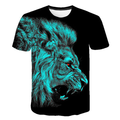 Playera con Estampado 3D de León - Diseño Animal Fashion - Image 23