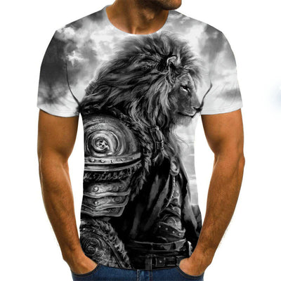 Playera con Estampado 3D de León - Diseño Animal Fashion - Image 11