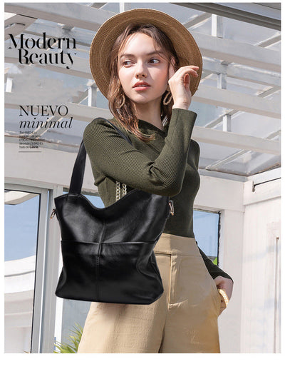 Bolso de Cuero Grande para Mujer - Estilo Occidental Elegante - Image 12